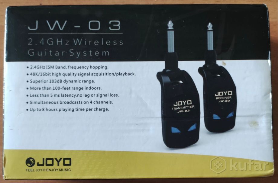 Беспроводная гитарная система JOYO JW-03 — фото 1
