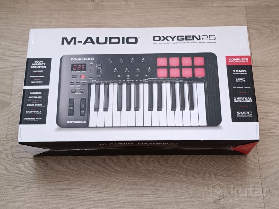MIDI-клавиатура M-Audio Oxygen 25 MKV — фото 4