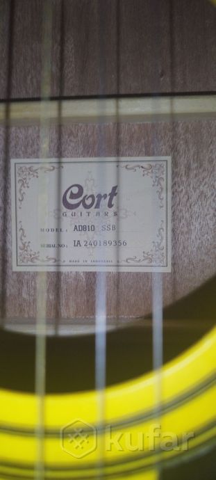Акустическая гитара Cort AD810 SSB — фото 2