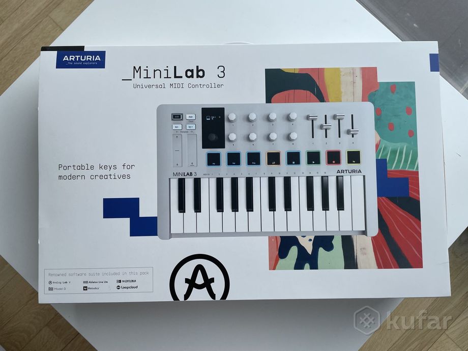 Arturia Minilab 3 миди клавиатура — фото 1