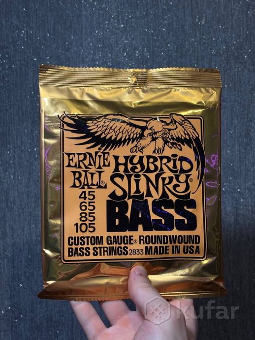 Струны для Бас - Гитары Ernie Ball — фото 3