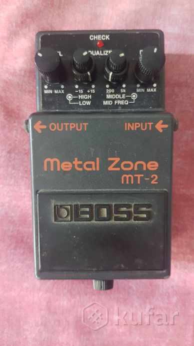 Примочка BOSS Metal Zone MT-2 — фото 1