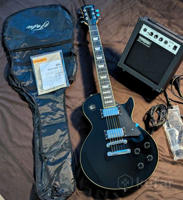 Электрогитара Les Paul + Комбик комплект гитара — фото 6