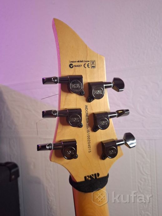 Электрогитара ESP LTD H-101FM — фото 5