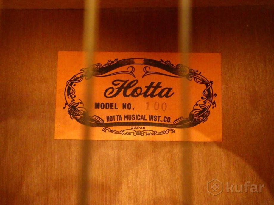 Японская акустическая гитара Hotta Model 100 — фото 2