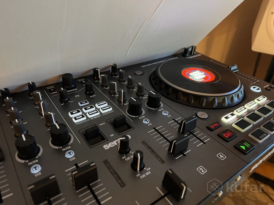 Numark NS4FX Dj контроллер со стойкой — фото 2