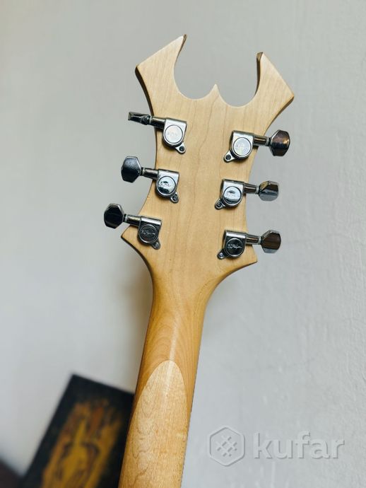 Электрогитара B.C. Rich Warlock красный металлик — фото 7