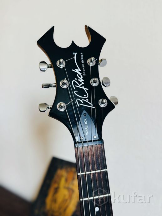 Электрогитара B.C. Rich Warlock красный металлик — фото 8