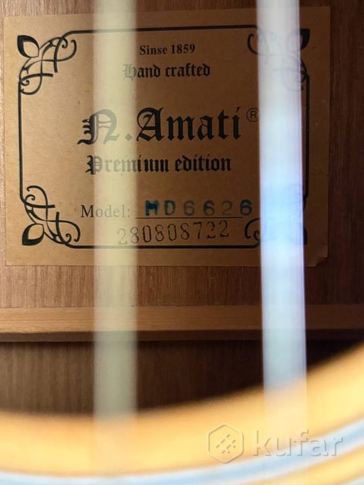 ГИТАРА АКУСТИЧЕСКАЯ AMATI MD-6626 Premium Edition — фото 8