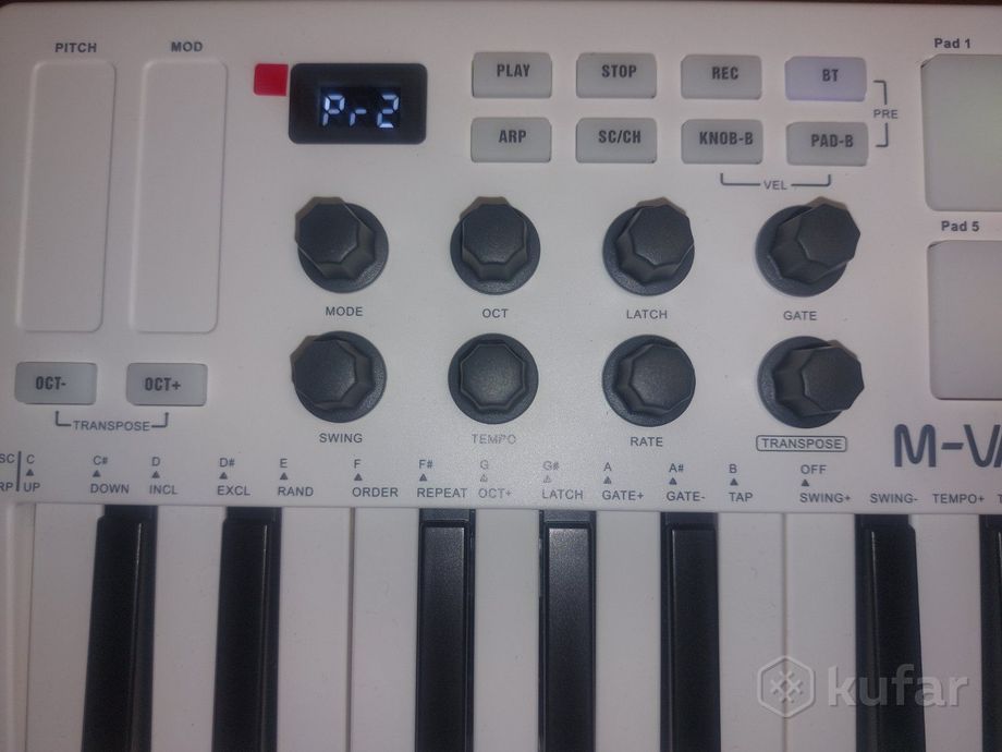 Midi клавиатура M-Wave SMK-25 — фото 2
