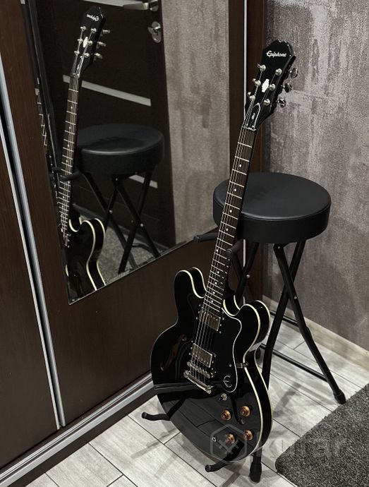 Электрогитара Epiphone ES-335 DOT EBONY — фото 3