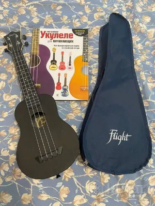 укулеле flight tus 35 bk