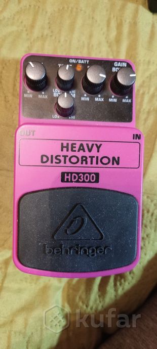Педаль эффектов Behringer HD300, блок питания — фото 2