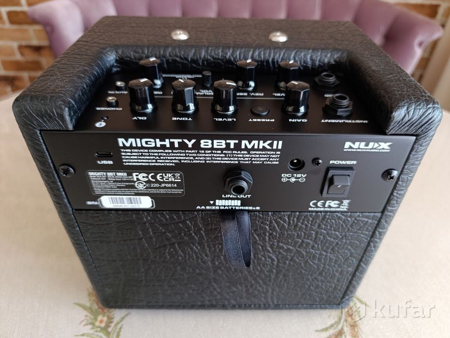 Комбоусилитель NUX Mighty 8BT MKII — фото 4