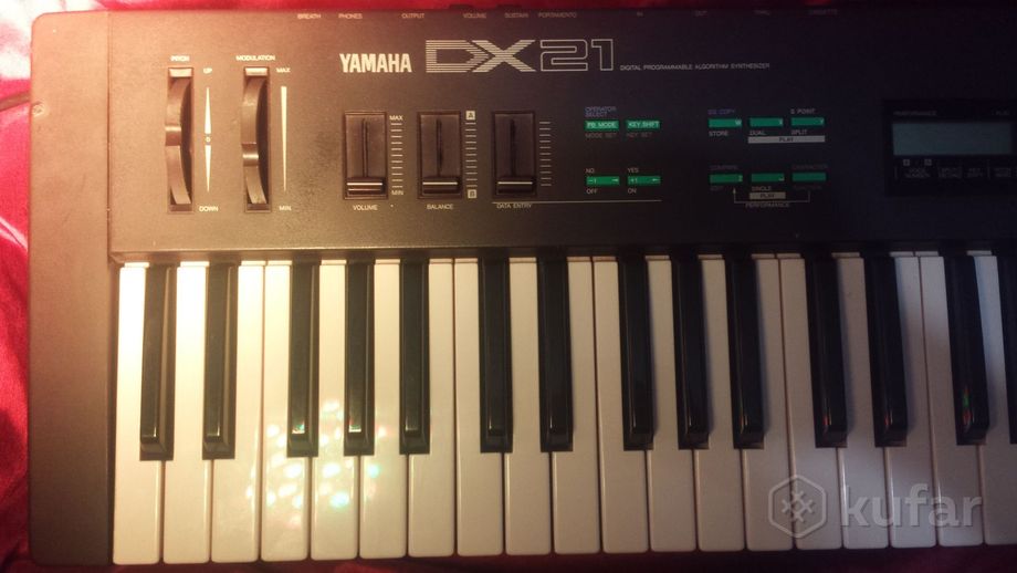 Синтезатор Yamaha DX21 (FM-synth, Japan, 1985) — фото 2