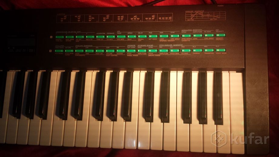 Синтезатор Yamaha DX21 (FM-synth, Japan, 1985) — фото 4