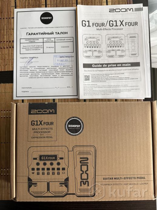 ZOOM G1X FOUR процессор — фото 3