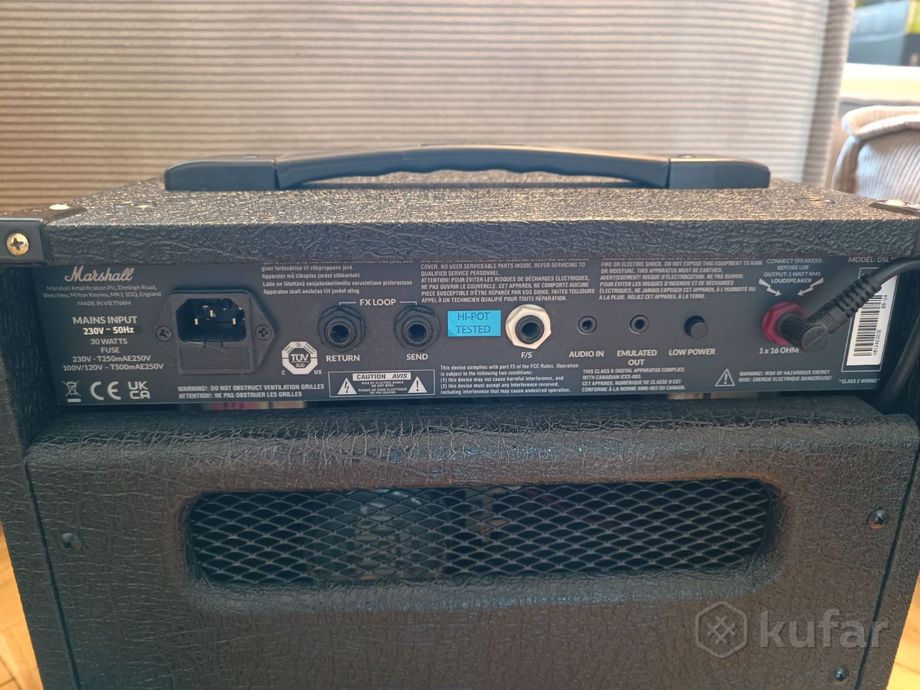 Комбо усилитель marshall dsl1cr — фото 2