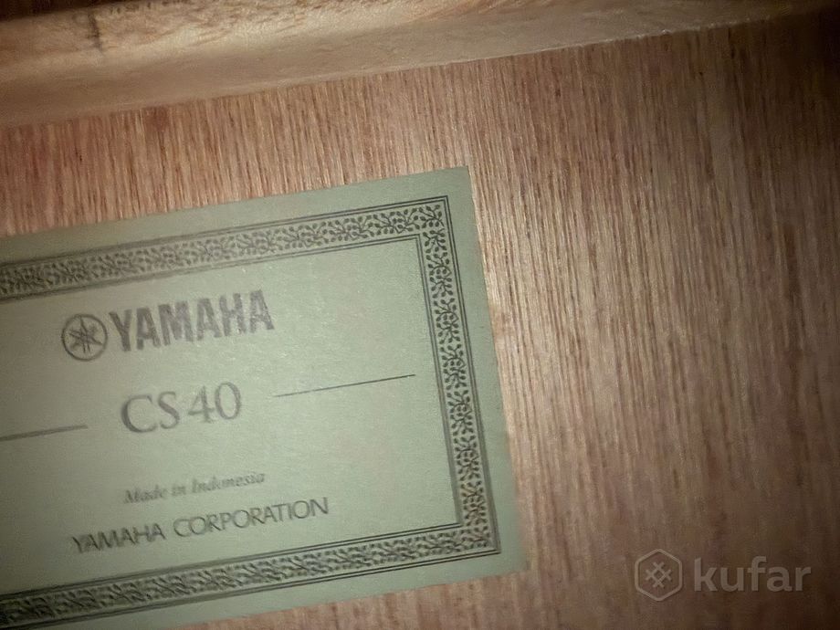 Гитара Yamaha cs40 3/4 — фото 2