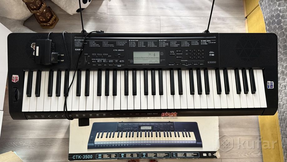 Casio CTK-3500 + стойка + коробка — фото 1