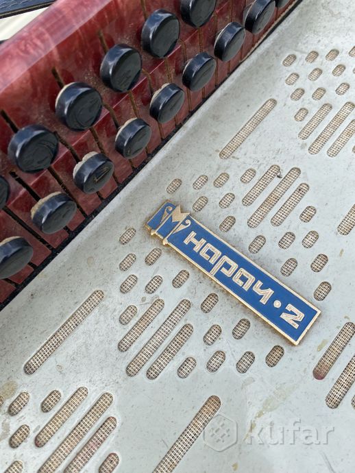 Баян гармонь двухрядный «нароч-2» — фото 4