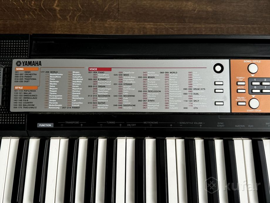 Синтезатор Yamaha PSR-F50 — фото 5