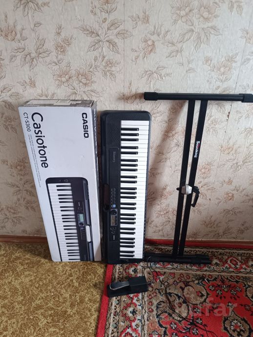 Синтезатор Casio CT-S300 (со стойкой и педалью) — фото 2