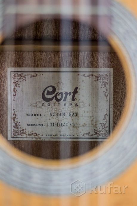 Гитара Cort AC11M NAT — фото 3