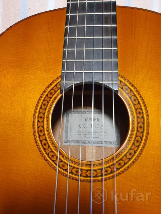 Винтажная классическая гитара YAMAHA G-130A — фото 3