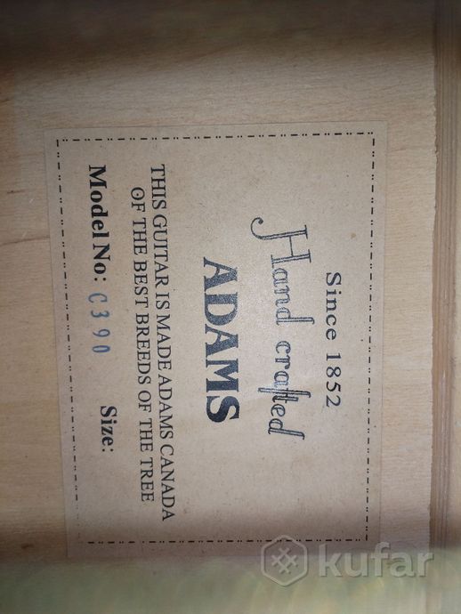 Гитара Adams — фото 2
