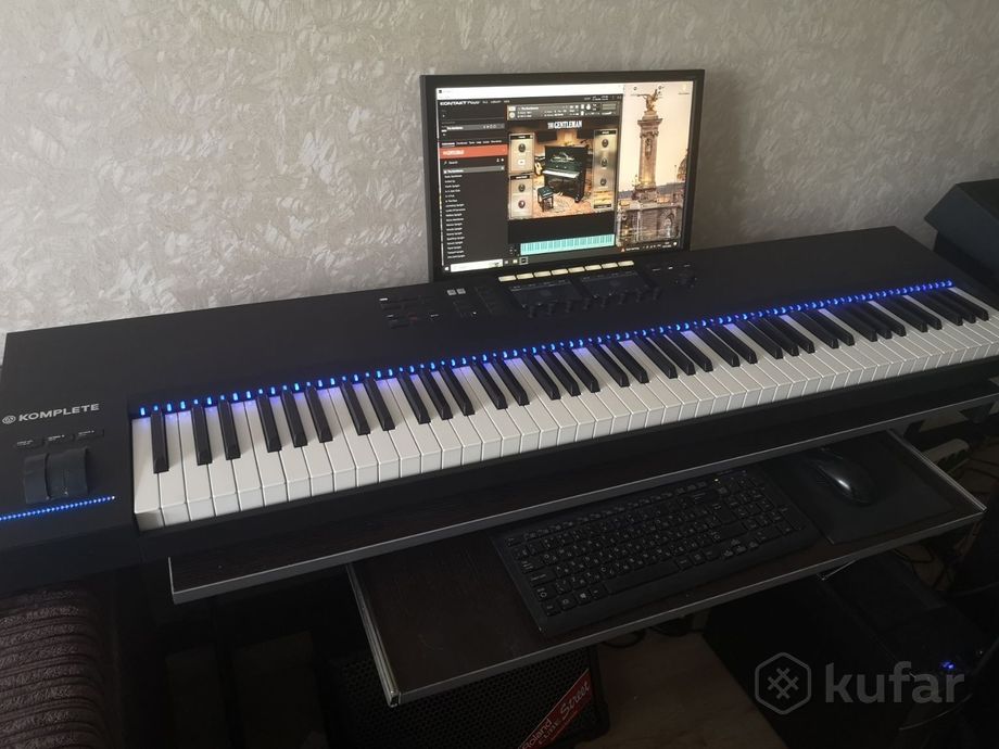 Клавиши (топовая миди клавиатура) Komplete Kontrol — фото 1