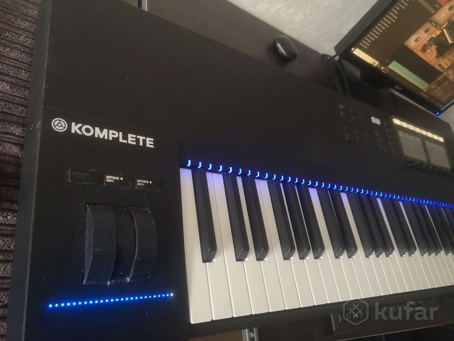 Клавиши (топовая миди клавиатура) Komplete Kontrol — фото 4