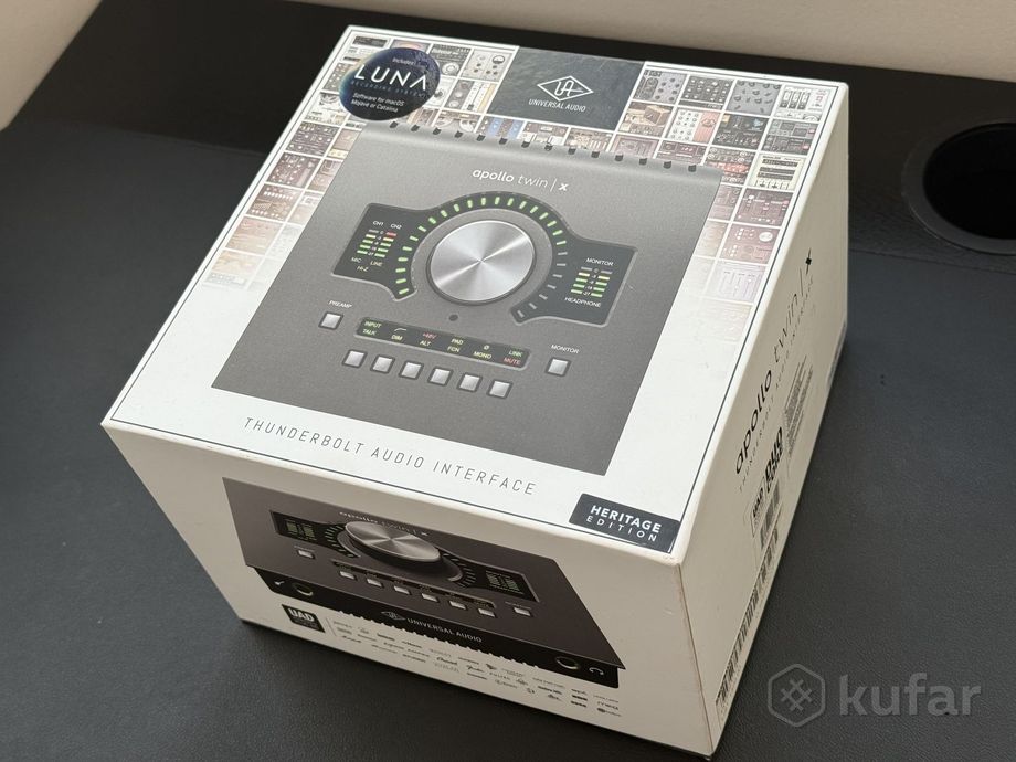Universal Audio Apollo Twin X DUO TB3 Как Новая — фото 1