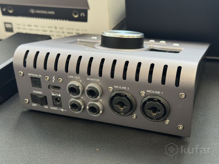 Universal Audio Apollo Twin X DUO TB3 Как Новая — фото 4