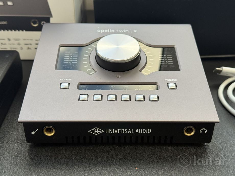 Universal Audio Apollo Twin X DUO TB3 Как Новая — фото 6