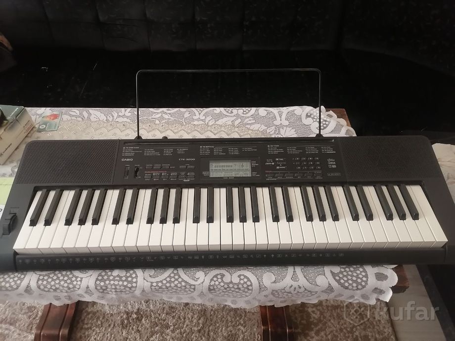 Синтезатор casio CTK-3200 С ПОДСТАВКОЙ — фото 1