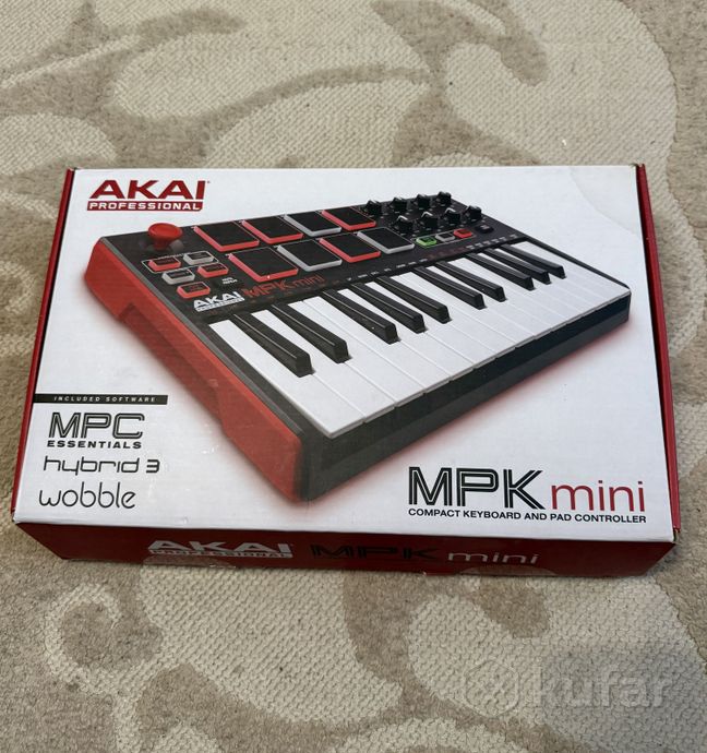 Миди-клавиатура Akai MPK Mini Mk3, новая — фото 3