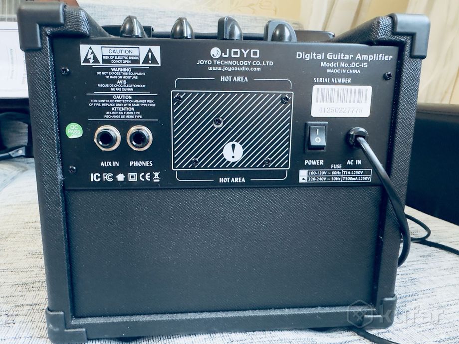 Гитарный комбоусилитель Joyo DC-15 — фото 3