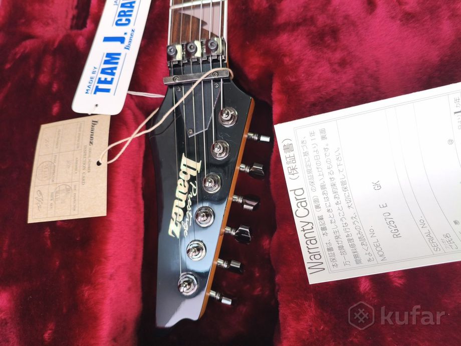Ibanez Prestige RG2570E электрогитара — фото 6