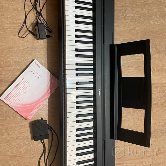 Цифровое пианино Yamaha p-45 идеальное состояние — фото 1