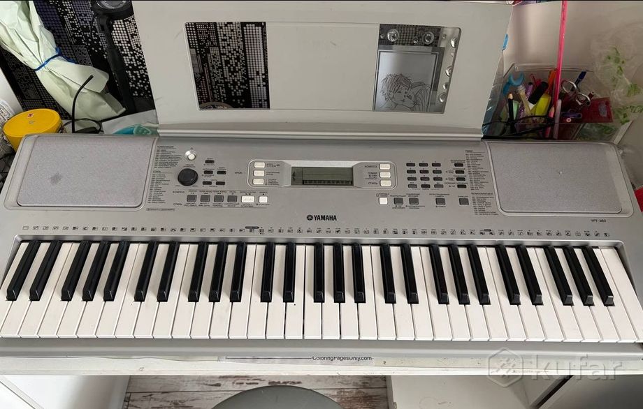 Синтезатор Yamaha YPT 360 — фото 1