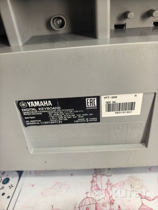Синтезатор Yamaha YPT 360 — фото 4