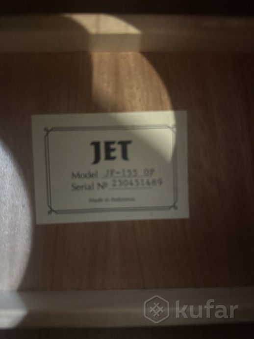 Акустическая гитара jet — фото 5