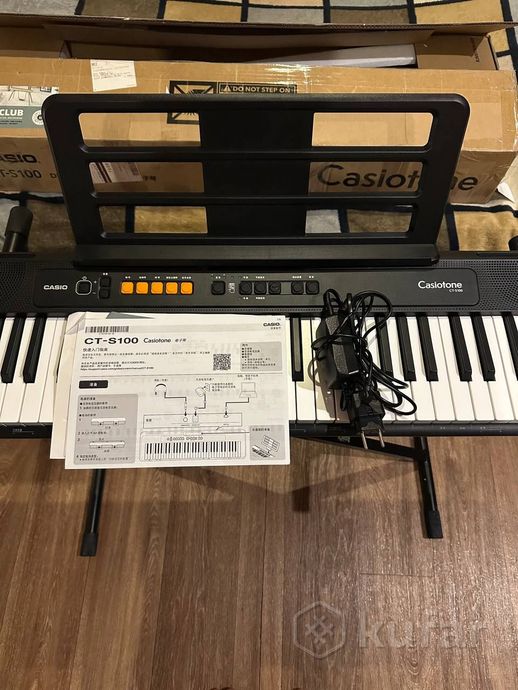 Синтезатор CASIO CT-S100 (+полный комплект) — фото 2