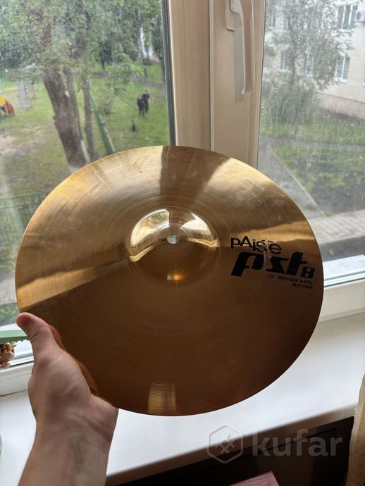 Барабанные тарелки Paiste PST8 hi-hats — фото 2