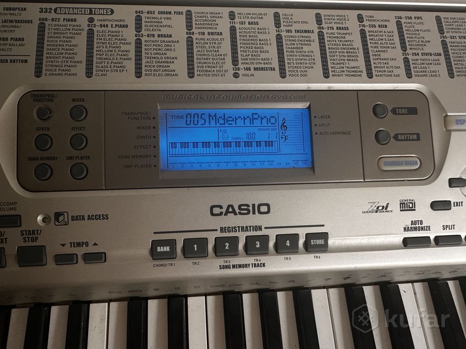 Синтезатор Casio CTK-900 (61 клавиша) — фото 2
