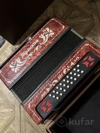 Гармонь Тульская 301 с футляром