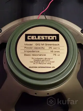 Гитарный динамик Celestion Greenback