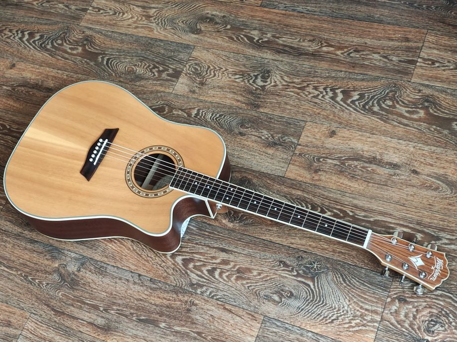 Электроакустическая гитара Washburn WD10SCE NS — фото 2