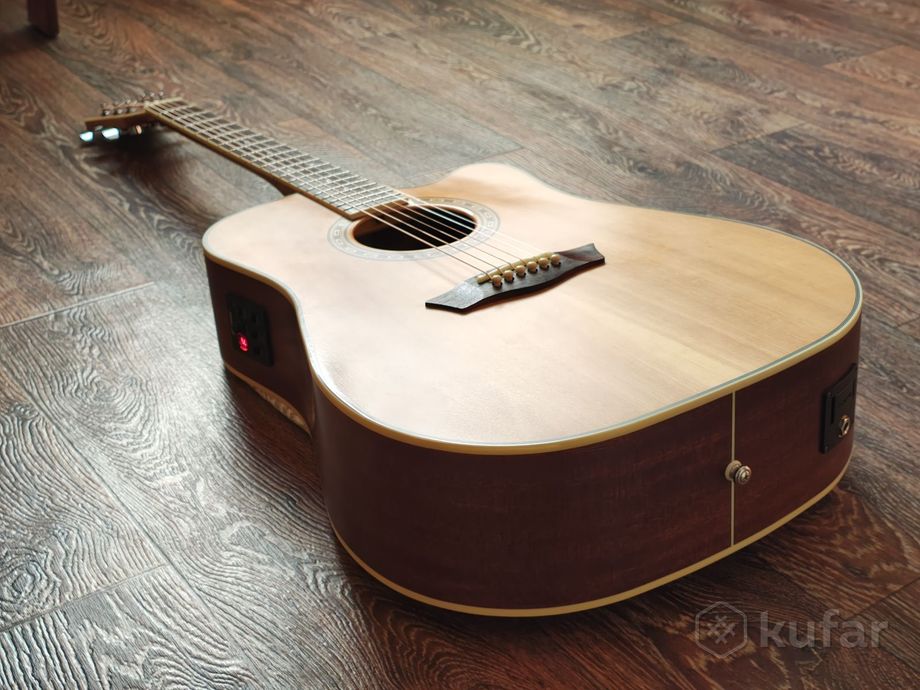 Электроакустическая гитара Washburn WD10SCE NS — фото 5